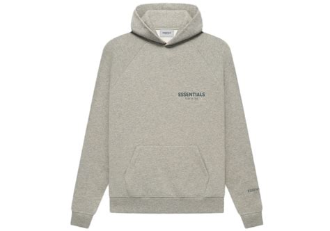 fog essentials hoodie size.